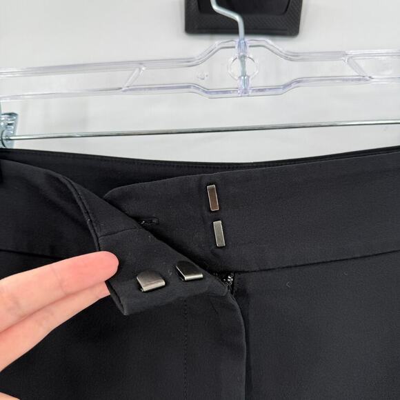 ANN TAYLOR FACTORY MODERN Black Straight Leg Dress Pants  Sz 14 - Picture 9 of 13